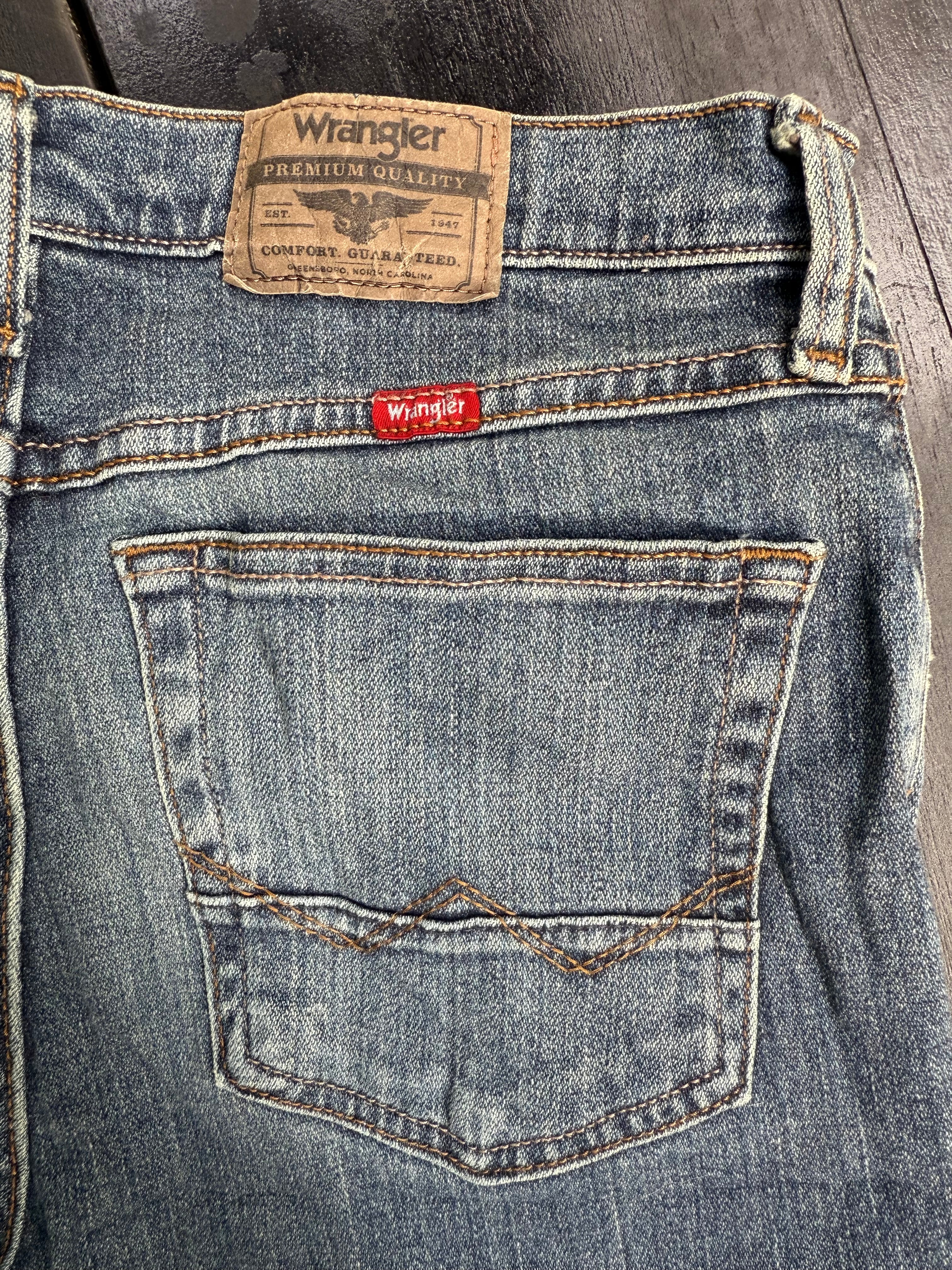 Wrangler Premium Quality Vintage Mid Blue
