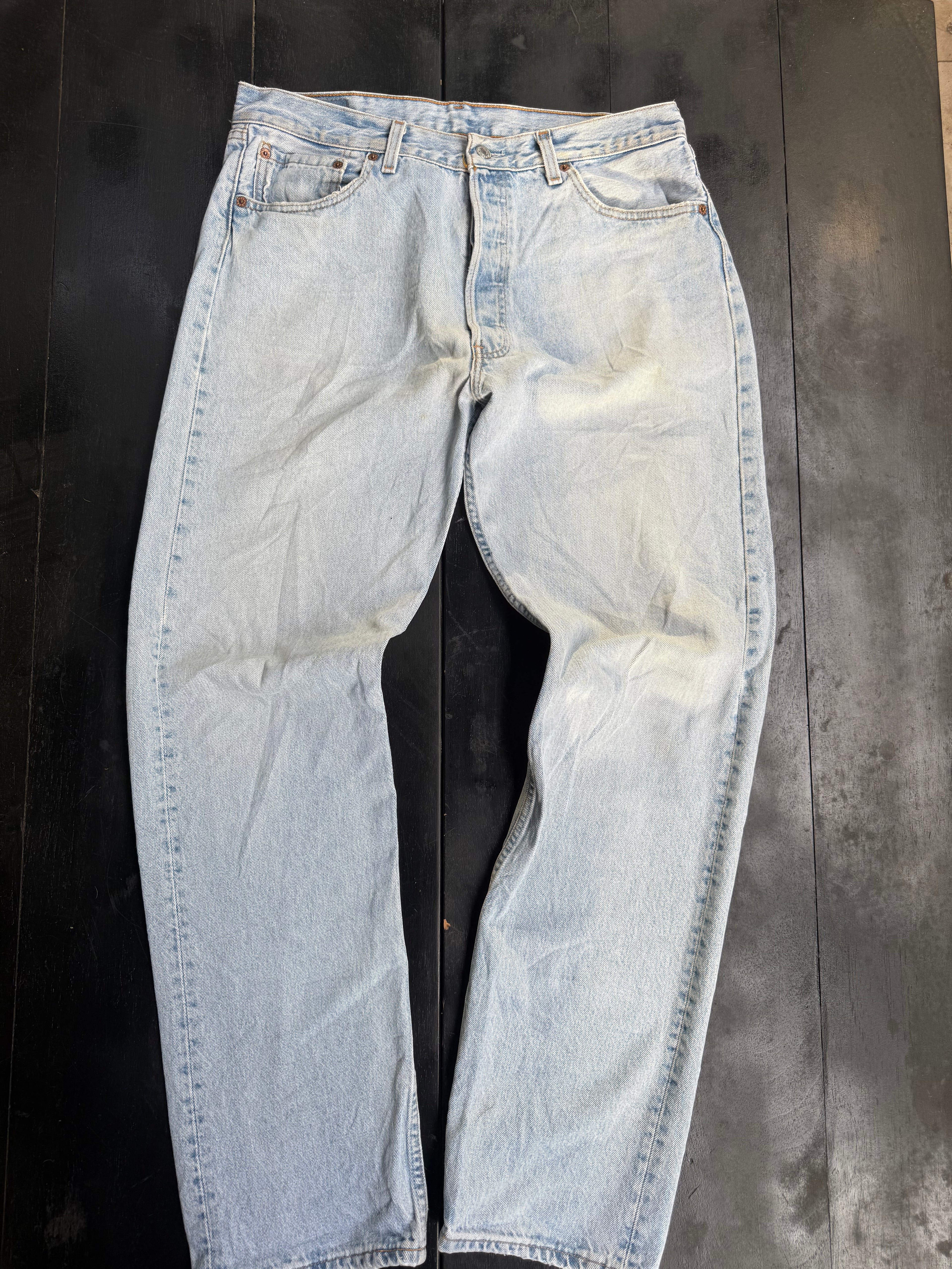 Levi’s 501 Light Wash Vintage Denim