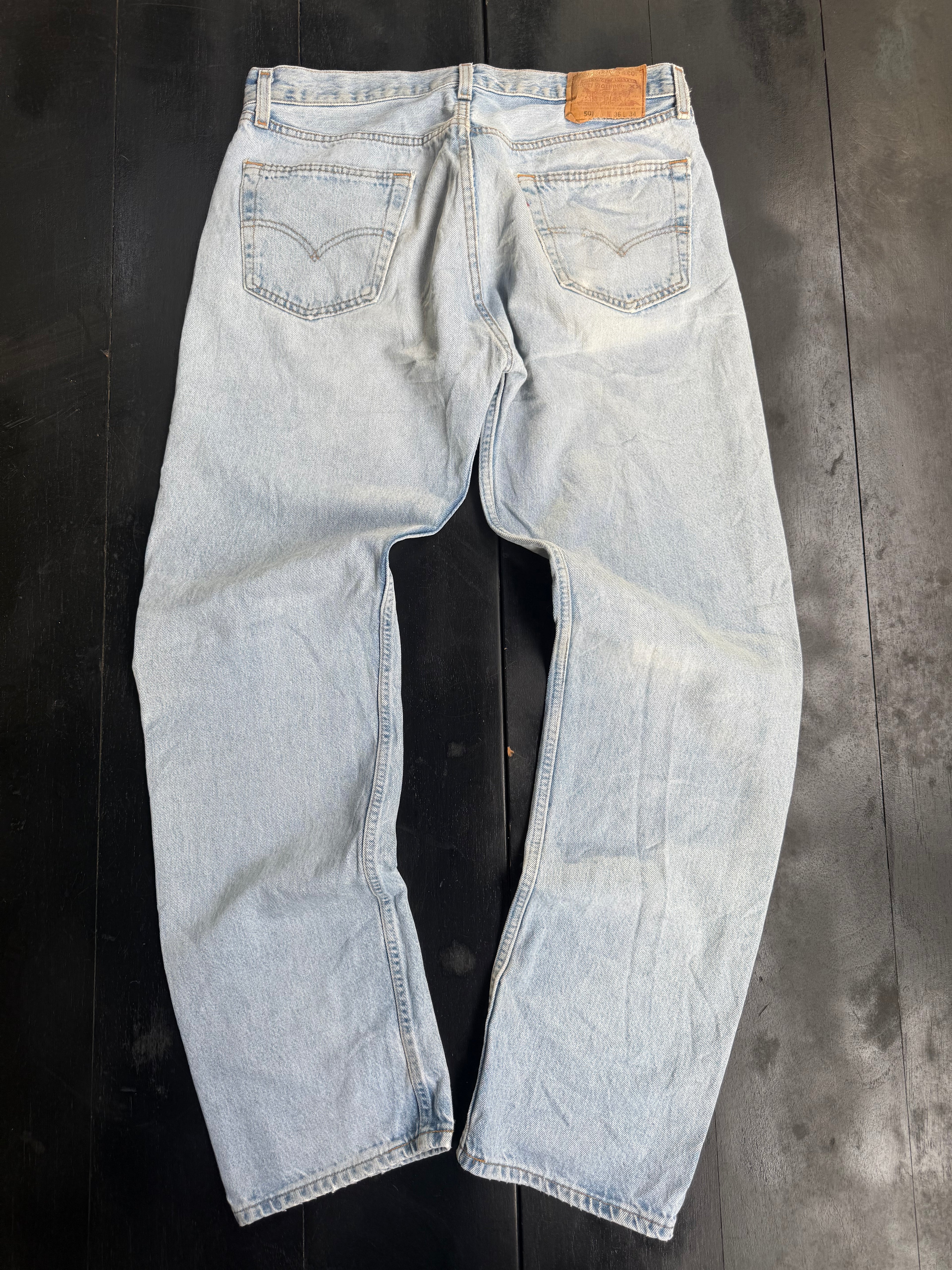 Levi’s 501 Light Wash Vintage Denim